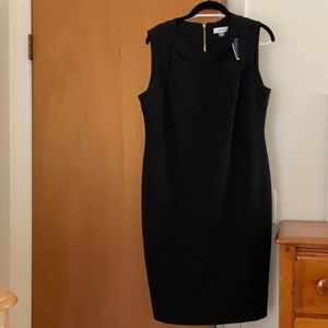 NWT Perfect Calvin Klein black dress